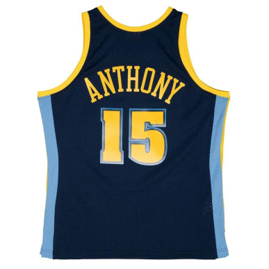 Camiseta NBA Anthony Denver Nuggets Alt 2006-07 Mitchell & ness Hardwood Classic Marina