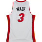 Camiseta NBA Dwyane Wade Miami Heat 2005-06 Mitchell & ness Hardwood Classic swingman Blanco Camiseta NBA Dwyane Wade Miami Heat 2005-06 Mitchell & ness Hardwood Classic swingman Blanco