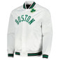 Men's Mitchell & Ness Lightweight Satin Jacket NBA Boston Celtics white Men's Mitchell & Ness Lightweight Satin Jacket NBA Boston Celtics white