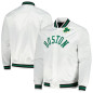 Blouson NBA Boston Celtics Mitchell & Ness Lightweight Satin blanc