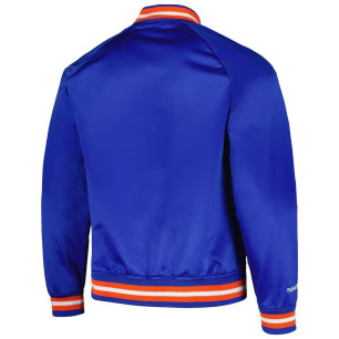 Men's Mitchell & Ness Lightweight Satin Jacket NBA New York Knicks Royal