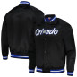 Blouson NBA Orlando Magic Mitchell & Ness Lightweight Satin Noir