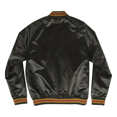 Men's Mitchell & Ness Lightweight satin Jacket NFL San Francisco 49ers Black