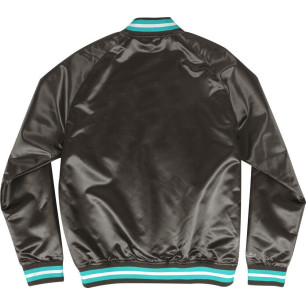 Chaqueta NBA Memphis Grizzlies Mitchell & Ness Lightweight Satin Negro