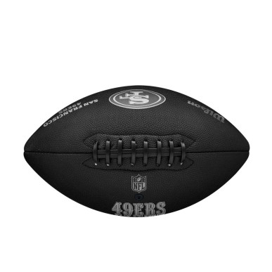 Ballon de Football Américain NFL San Francisco 49ers Wilson Metallic