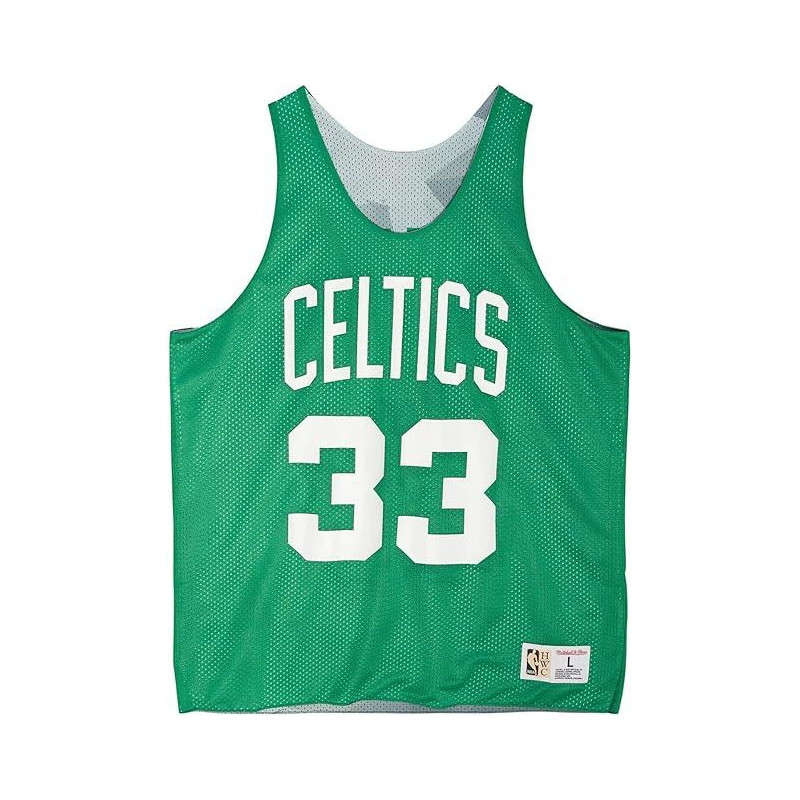 Maillot NBA Réversible Larry Bird Boston Celtics Mitchell & ness Vert Maillot NBA Réversible Larry Bird Boston Celtics Mitchell & ness Vert