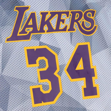 Mitchell & Ness NBA Reversible Jersey Shaquille O'neal Los Angeles Lakers Purple
