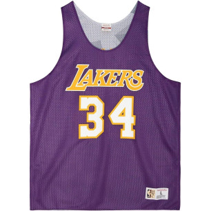 Mitchell & Ness NBA Reversible Jersey Shaquille O'neal Los Angeles Lakers Purple