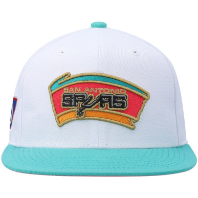 Casquette NBA San Antonio Spurs Mitchell & Ness 50Th Anniversary Snapback