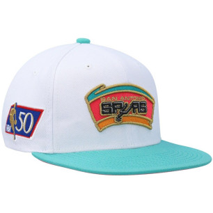 Mitchell & Ness 50Th Anniversary Snapback Cap NBA San Antonio Spurs