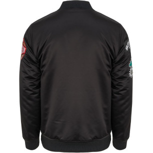 Men's Mitchell & Ness Special Flight Satin Jacket NBA San Antonio Spurs