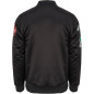 Blouson NBA San Antonio Spurs Mitchell & Ness Flight Satin noir Blouson NBA San Antonio Spurs Mitchell & Ness Flight Satin noir