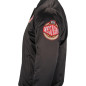 Blouson NBA San Antonio Spurs Mitchell & Ness Flight Satin noir Blouson NBA San Antonio Spurs Mitchell & Ness Flight Satin noir