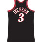 Mitchell & ness Hardwood Classics NBA Jersey Allen Iverson Philadelphie Sixers 1997-98 black Mitchell & ness Hardwood Classics NBA Jersey Allen Iverson Philadelphie Sixers 1997-98 black