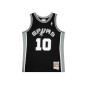 Camiseta NBA Dennis Rodman San Antonio Spurs 1993-94 Mitchell & ness Hardwood Classic Swingman Negro Camiseta NBA Dennis Rodman San Antonio Spurs 1993-94 Mitchell & ness Hardwood Classic Swingman Negro