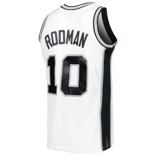 Camiseta NBA Dennis Rodman San Antonio Spurs 1993-94 Mitchell & ness Hardwood Classic Swingman Blanco