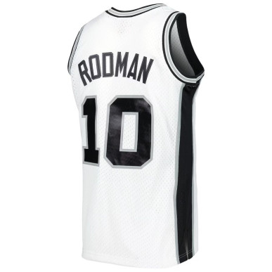 Mitchell & ness Hardwood Classic Swingman NBA jersey Dennis Rodman San Antonio Spurs 1993-94 Hardwood Classic White