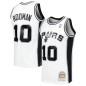 Camiseta NBA Dennis Rodman San Antonio Spurs 1993-94 Mitchell & ness Hardwood Classic Swingman Blanco Camiseta NBA Dennis Rodman San Antonio Spurs 1993-94 Mitchell & ness Hardwood Classic Swingman Blanco