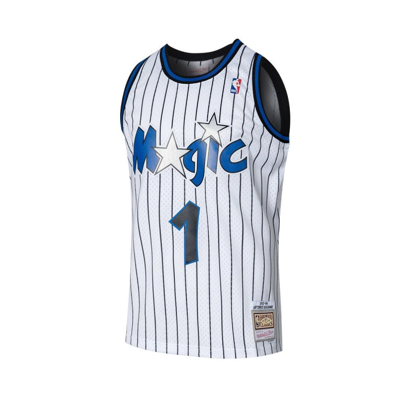 Mitchell & ness Hardwood Classics NBA Anfernee Hardaway Orlando Magic 1993-94 White Mitchell & ness Hardwood Classics NBA Anfernee Hardaway Orlando Magic 1993-94 White