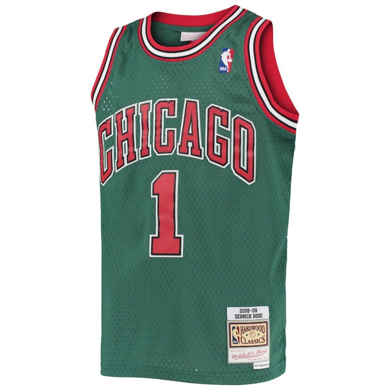 Mitchell & Ness NBA Hardwood Classic NBA Chicago Bulls Chicago Bulls 2008-09 Green Mitchell & Ness NBA Hardwood Classic NBA Chicago Bulls Chicago Bulls 2008-09 Green