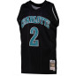 Camiseta NBA Larry johnson New Orleans Hornets 1992-93 Mitchell & ness Hardwood Classic Negro Camiseta NBA Larry johnson New Orleans Hornets 1992-93 Mitchell & ness Hardwood Classic Negro