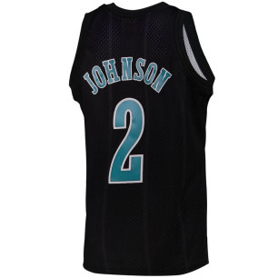 Mitchell & Ness NBA Hardwood Classic NBA Larry johnson New Orleans Hornets 1992-93 Black
