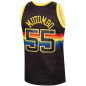 Camiseta NBA Dikembe Mutombo Denver Nuggets 1991-92 Mitchell & ness Hardwood Classic Negro