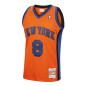 Maillot NBA Latrell Sprewell New York Knicks 1998-99 Mitchell & ness Hardwood Classics Orange Maillot NBA Latrell Sprewell New York Knicks 1998-99 Mitchell & ness Hardwood Classics Orange