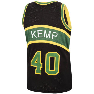Maillot NBA Shawn kemp Seattle Supersonics 1994-95 Mitchell & ness Hardwood Classic Noir
