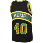 Mitchell & ness Hardwood Classic NBA Jersey Shawn kemp Seattle Supersonics 1994-95 Black Mitchell & ness Hardwood Classic NBA Jersey Shawn kemp Seattle Supersonics 1994-95 Black