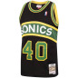 Camiseta NBA Shawn kemp Seattle Supersonics 1994-95 Mitchell & ness Hardwood Classic Negro Camiseta NBA Shawn kemp Seattle Supersonics 1994-95 Mitchell & ness Hardwood Classic Negro