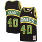 Maillot NBA Shawn kemp Seattle Supersonics 1994-95 Mitchell & ness Hardwood Classic Noir Maillot NBA Shawn kemp Seattle Supersonics 1994-95 Mitchell & ness Hardwood Classic Noir