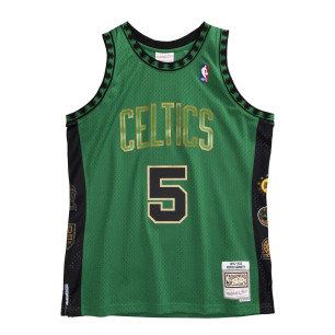Maillot NBA Kevin Garnett Boston Celtics 1995-2016 Mitchell & ness Hardwood Classics Hall of fame Vert