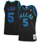 Maillot NBA Jason Kidd Dallas Mavericks 1994-95 Mitchell & ness Hardwood Classic Noir Maillot NBA Jason Kidd Dallas Mavericks 1994-95 Mitchell & ness Hardwood Classic Noir