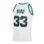 Maillot NBA Larry Bird Boston Celtics 1985-86 Reloaded Mitchell & ness Hardwood Classics Blanc Maillot NBA Larry Bird Boston Celtics 1985-86 Reloaded Mitchell & ness Hardwood Classics Blanc