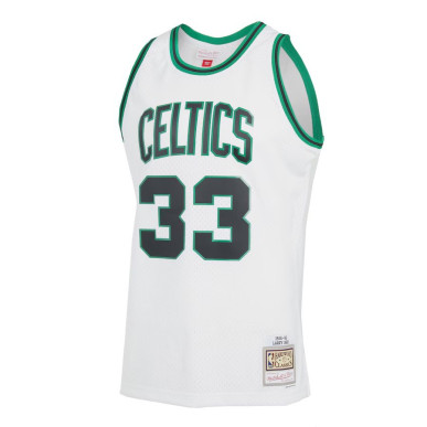 Camiseta NBA Larry Bird Boston Celtics 1985-86 Reloaded Mitchell & ness Hardwood Classics Blanco