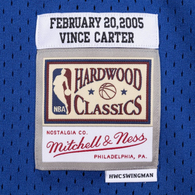 Maillot NBA Vince Carter All Star Game 2005 Mitchell & ness Hardwood Classics Bleu