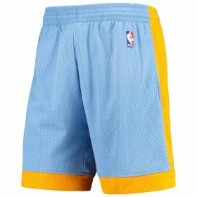 Short NBA Los Angeles Lakers 2001-02 Mitchell & Ness Swingman Bleu