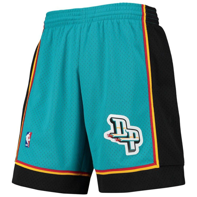 Short NBA Detroit Pistons 1998-99 Mitchell & Ness Swingman Bleu Short NBA Detroit Pistons 1998-99 Mitchell & Ness Swingman Bleu