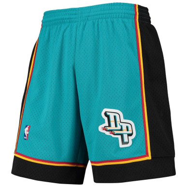 Short NBA Detroit Pistons 1998-99 Mitchell & Ness Swingman Bleu