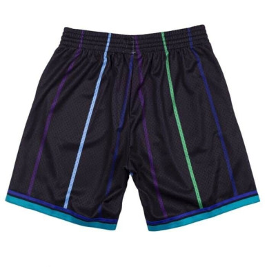 Short NBA Charlotte Hornets 1992-93 Mitchell & Ness Swingman Noir