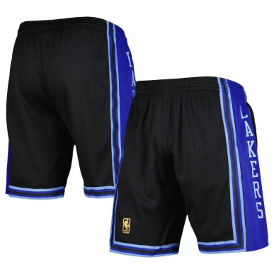 Short NBA Mitchell & Ness Swingman Los Angeles Lakers 1996-97 Negro