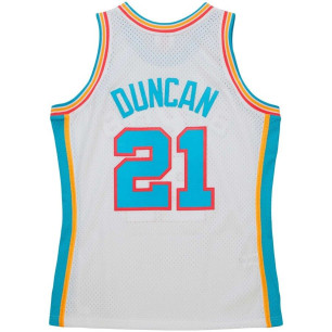 Mitchell & ness Hardwood Classics NBA Tim Duncan San Antonio Spurs 1998-99 Tropical
