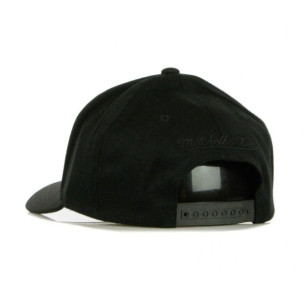 Gorra NBA Brooklyn nets Mitchell & Ness Logo negro