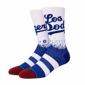Stance Connect MLB Socks Los Angeles Dodgers White