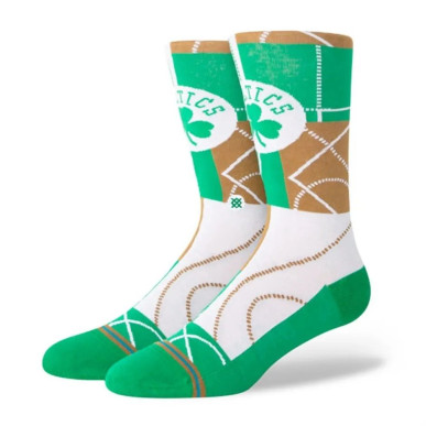 Chaussettes NBA Boston Celtics Stance Zone Vert