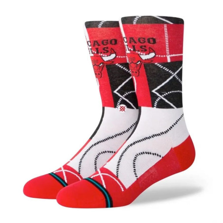 Stance Zone NBA Chicago Bulls Socks Rojo