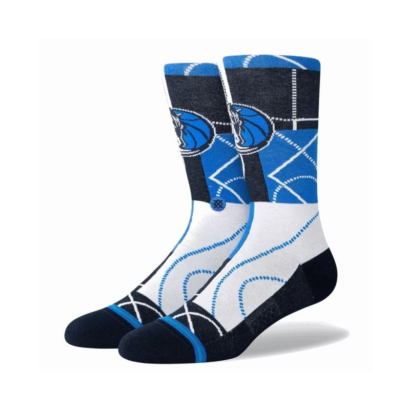 Stance Zone NBA Dallas Mavericks Socks Navy Stance Zone NBA Dallas Mavericks Socks Navy
