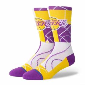 Chaussettes NBA Los Angeles Lakers Stance Zone Violet