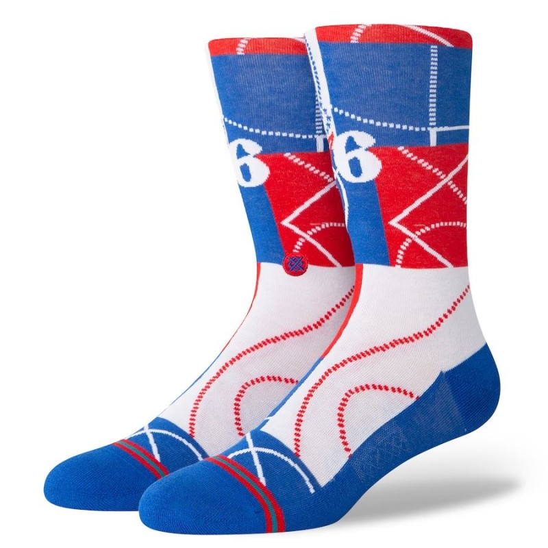 Calcetines NBA Philadelphia 76ers Stance Zone Azul